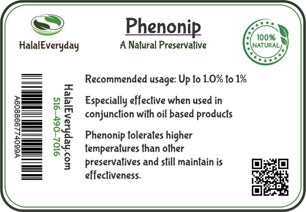 SAAQIN Phenonip – Amazing Preservative Used for 4 Ounce (Pack of 1), clear
