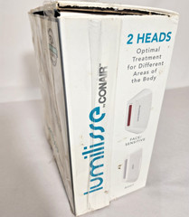Conair Lumilisse IPL Hair Removal Device UV-Free 2 Heads Skin Sensor – TESTED