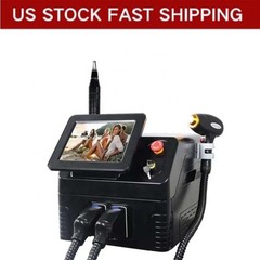 2 In1 Diode Laser Hair Removal & ND Yag Pico Laser Tattoo Removal Skin Care