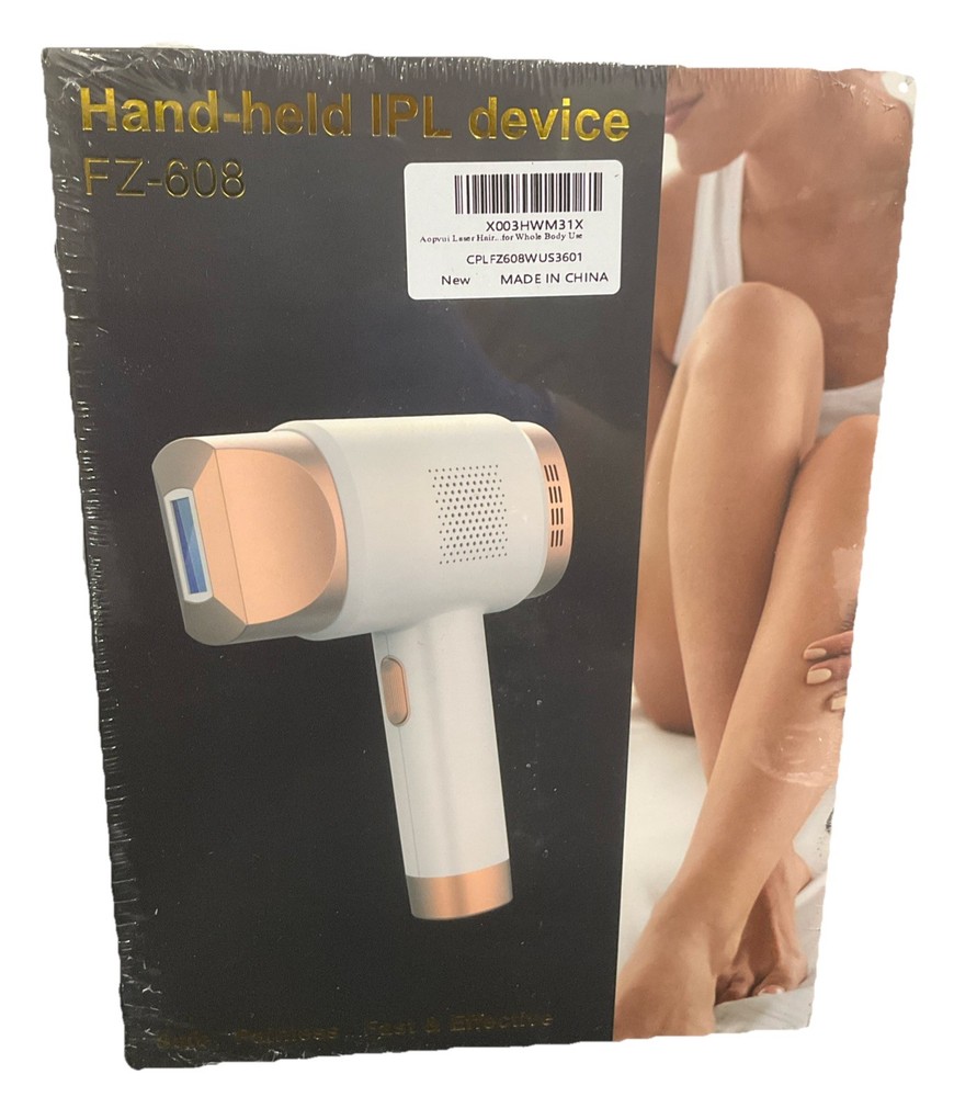 Aopvui Laser Hair Removal Hand-held IPL Device FZ-608 *NEW SEALED*
