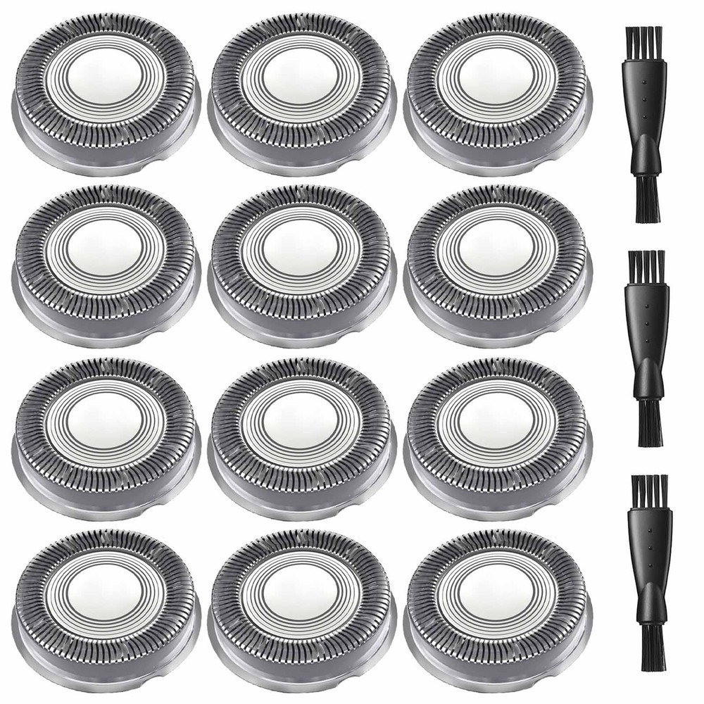 Uijino 12Pcs Hs740 Blade Refill Norelco Head Shaver Replacement Heads