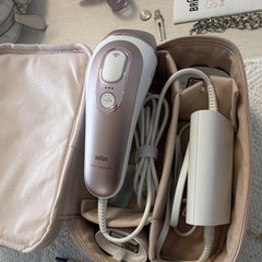Braun Silk-expert IPL Hair Removal Device Corded Electric White/Rose Gold Case