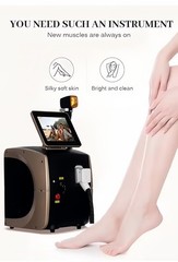 808 Diode Laser Hair Removal Machine With 755 1064 940 808nm Diode Laser 110V US