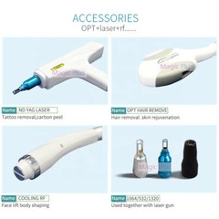 IPL Elight OPT Picosecond Laser RF Laser Hair Rremoval Tattoo Removal Machine
