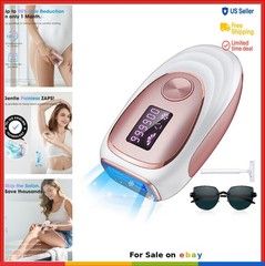 IPL Hair Removal Device Ice Cooling Painless 999000 Flashes Full Body Bikini At