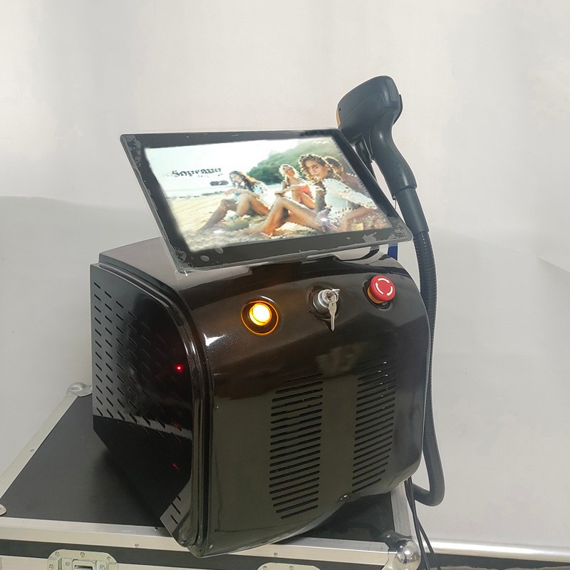 2500W Professional ice titanium diode laser hair removal machine 12 bar