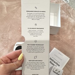 Nood The Flasher 2.0 IPL Hair Removal Device LED Display 7 Settings KCA423 White