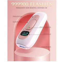 Permanent Hair Removal System IPL Depilator Hair Remover Women Men Pink NEW