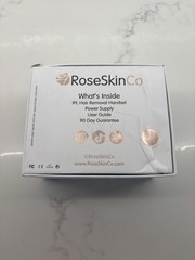 RoseSkinCo IPL Hair Removal Device Pink Corded Electric CE FCC RoHS Certified