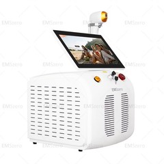 Painless 3-Wave Diode Laser Hair Removal Machine Freezing Point Hair Reduction