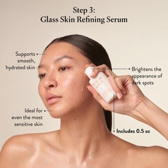 Peach & Lily – Glass Skin Discovery Kit (4 Products) – 1 Cleanser, KIT, Pink