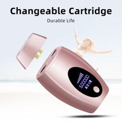 Mini Pink/Black IPL Hair Removal Laser Permanent Body Epilator Painless Device