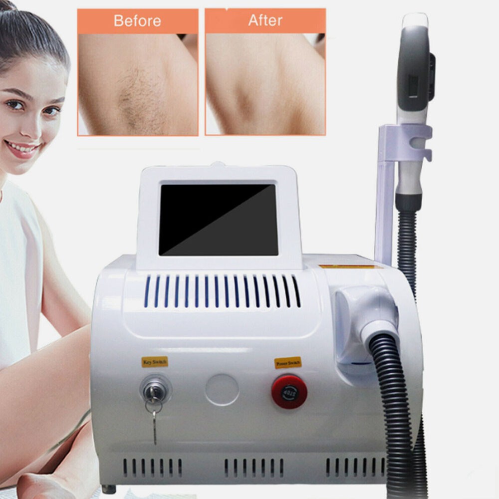 Portable IPL Elight OPT Laser Permanent Hair Removal RF Skin Care Beauty Machine