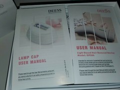 DEESS IPL Light Based Permanent Hair Removal Device GP586, Series 3 Plus BLUE