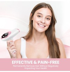 Laser Hair Removal for Women and Men, IPL Hair Removal Flashes Permanent Silky