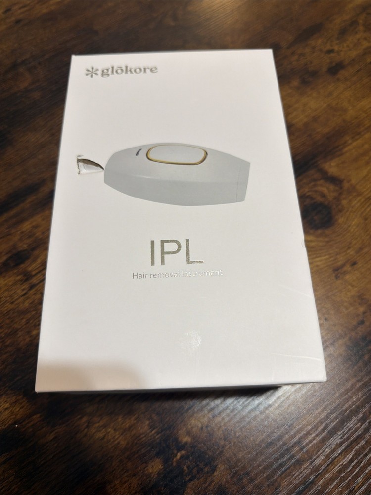IPL Hair Removal Instrument White US & Gold Color In New Open Box