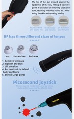 4in1 soprano laser hair removal nd yag laser pigment removal machine ipl + RF
