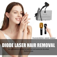 Professional FAC 4 Wavelength Diode Laser Hair Removal for Bikini Areas