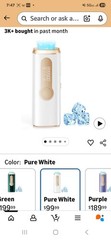IPL Hair Removal Device for Hair Removal White/Gold Model JPLKA10BWUS9901