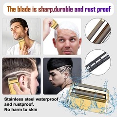 Yaziyir 4 Pack Shaver Replacement Foil And Cutters Compatible Babylisspro
