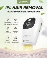 XSOUL At-Home IPL Hair Removal for Women and Men Permanent Hair Removal