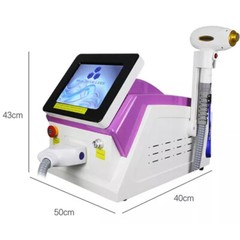 Beauty salon equipment epilator 755 808 nm 1064 diode hair removal machine