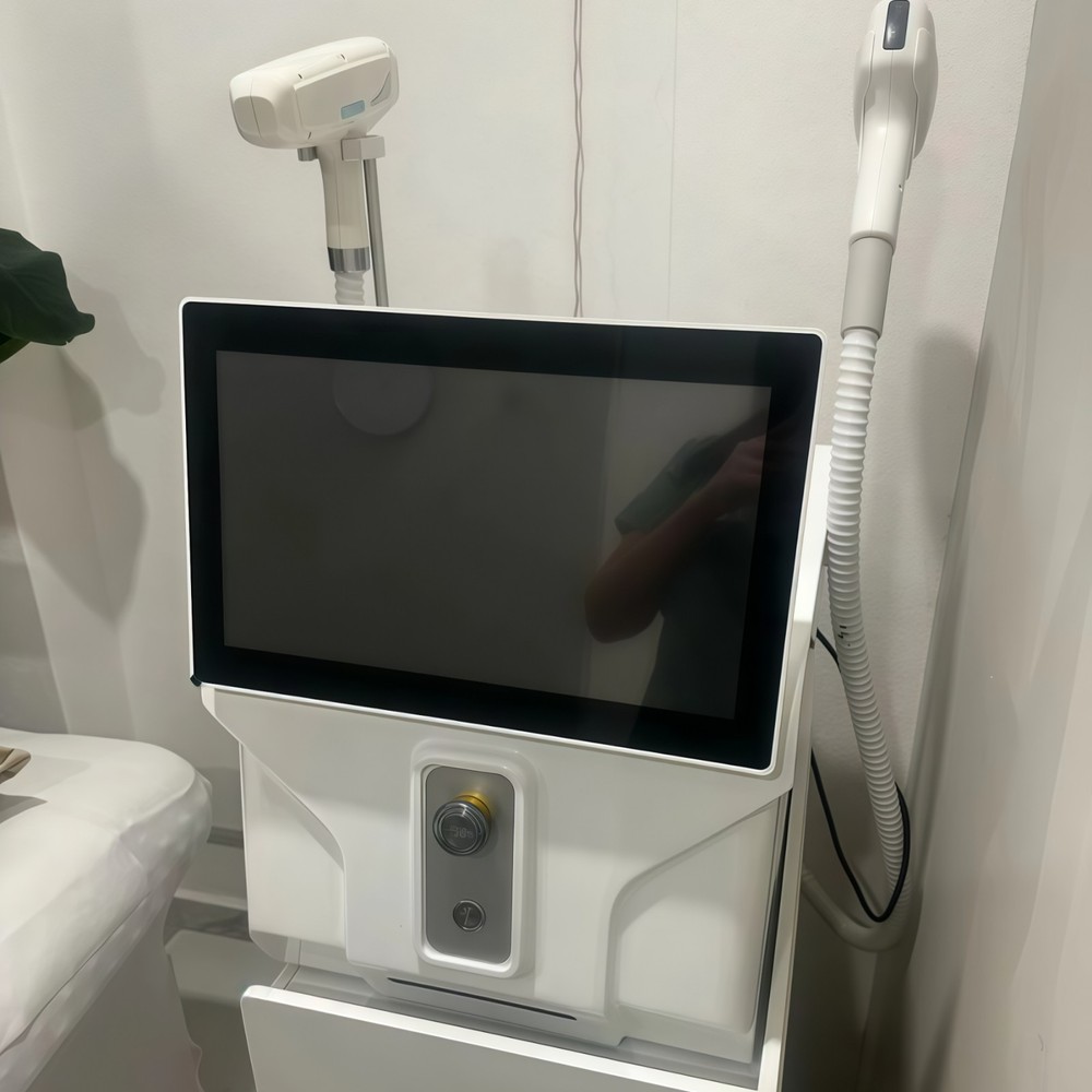 2IN1 4000W Diode Pico Laser Ice Painless Hair & Tattoo Removal Salon Machine
