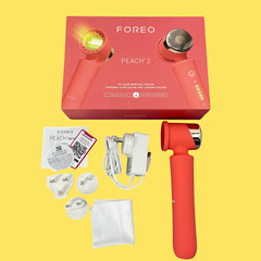 FOR PARTS Foreo Peach 2 IPL Hair Removal Device Coral #4231 z39b19 (TC)