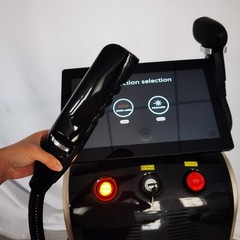 New 2 In1 808nm Diode Laser Nd Yag Laser Pico Laser Tattoo Hair Removal Machine