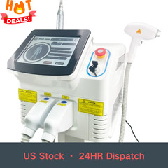 Professional 2 In 1 Diode Laser Hair Removal Machine Picosecond Tattoo Removal