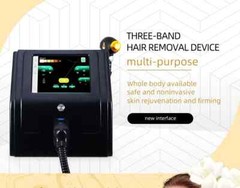 Professional Diode Ice Titanium Laser Hair Removal Machine 808 1064 755nm Spa