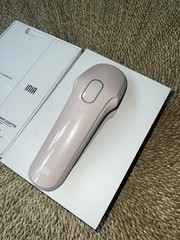 INIA IPL Hair Removal Device Kit, Pink w/ Power Adapter, Goggles & Razor