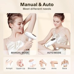 IPL Laser Hair Removal Device 6°C Ice Cooling 999999 Flashes Face Body Women