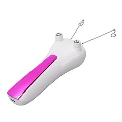 2-USB Thread Face Epilator With LED Lighting For Sensitive Skin