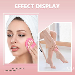 Chengu 62 Piece Crystal Legs and Facial Hair Removal Kit for Women- 2 Sizes Smoo