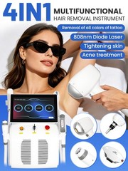 4-in-1 IPL Elight Diode Laser Hair Removal ,RF, Pico Tattoo Removal Machine