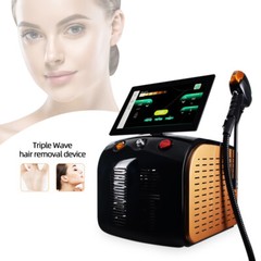 Ice Titanium 2000W Diode Laser 755 1064 808 Painless Hair Removal Machine Price