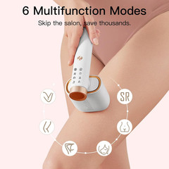 Laser Hair Removal, IPL Hair Removal with Painless Ice-Cooling, 2-In-1 Face SR