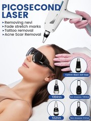 2 In 1 808nm Diode Laser Hair Removal & Pico Laser Tattoo removal Machine 10bar