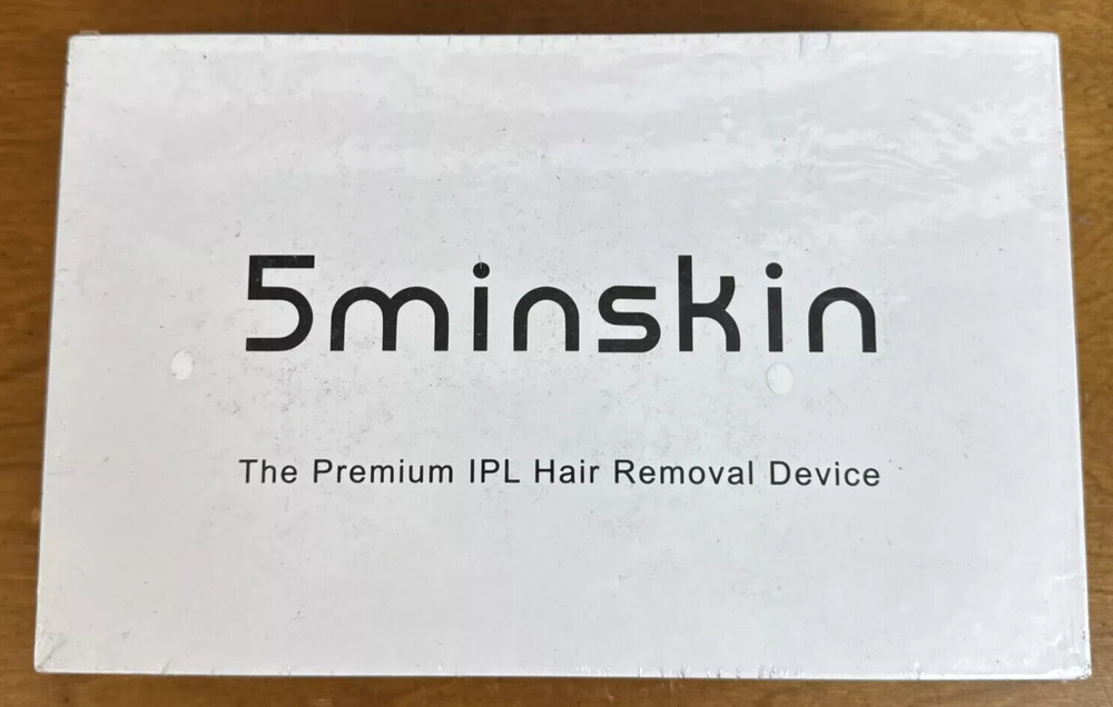 5minskin At-Home IPL Laser Hair Removal Device Handset – New Factory Sealed Box