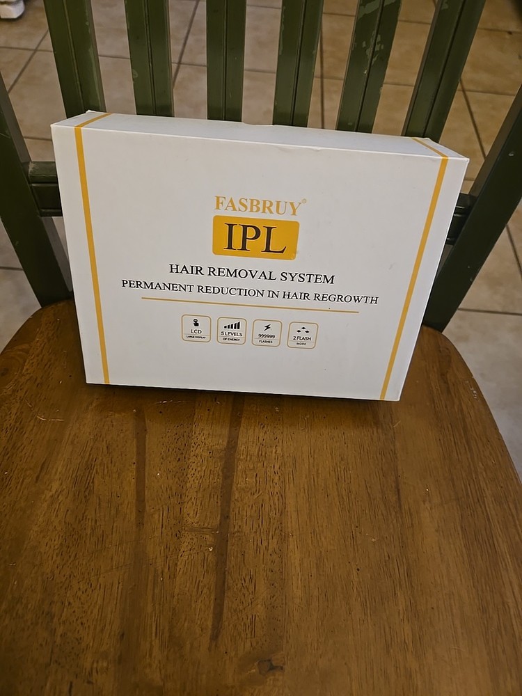 Fasbruy IPL Hair Removal System (New Open Box) FREE SHIPPING.