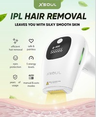 XSOUL IPL Hair Removal for Women&Men Permanent Hair Removal-Armpits,legs,PRIVATE