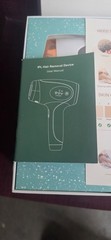 IPL Hair Removal Device 999999 Flashes White Pink LCD Display 9 Stage Auto Flash
