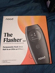 Nood The Flasher 2.0 IPL Laser Hair Removal Handset-BLACK – NEW – open box