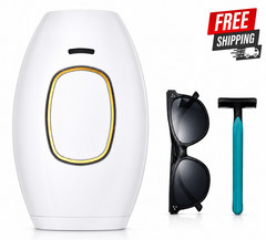 IPL Laser Hair Removal for Women and Men,999999 Flashes at-Home Hair Removal Dev