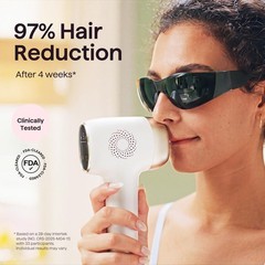 IPL Hair Removal Device – Precision Roller for Face, Body & Bikini – Painless, L