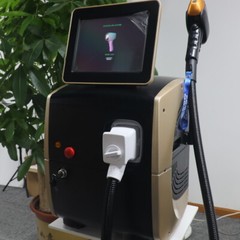 2000W 808nm Diode Laser Hair Removal Machine 3 Wavelength Ice Cooling
