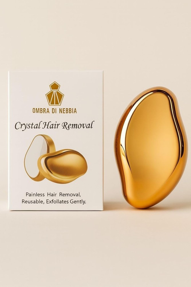 Gold Crystal Hair Eraser Nano Glass Hair Remover Exfoliator for Body Legs