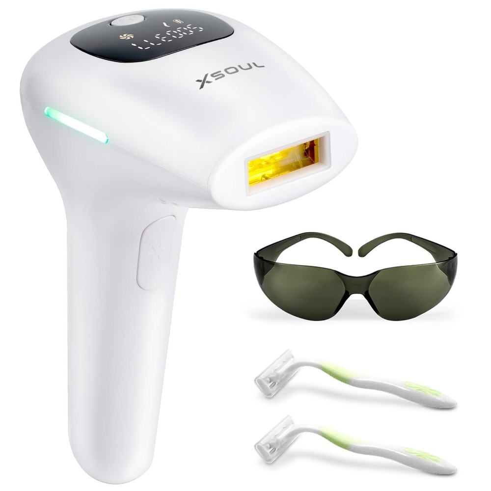 XSOUL At-Home IPL Hair Removal for Women and Men Hair Removal Painless Hair Remo