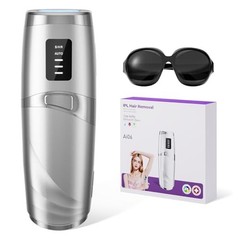 Silver LIJAI At Home IPL Hair Removal 999999 Flashes Painless